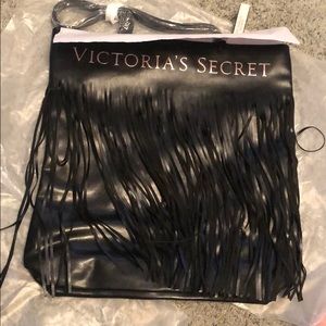 Y2K Fringe Faux Leather Bag Victorias Secret